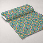 Gilded Twilight Blooms Pattern 5 Minky Fabric — plush minky unrolled bolt preview (mv-minky-v1:bolt)