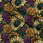 Gilded Twilight Garden Pattern 1 Minky Fabric — plush minky folded close-up preview (mv-minky-v1:lying)