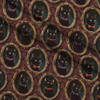 Gilded Whiskers Pattern 5 Minky Fabric — plush minky folded close-up preview (mv-minky-v1:lying)
