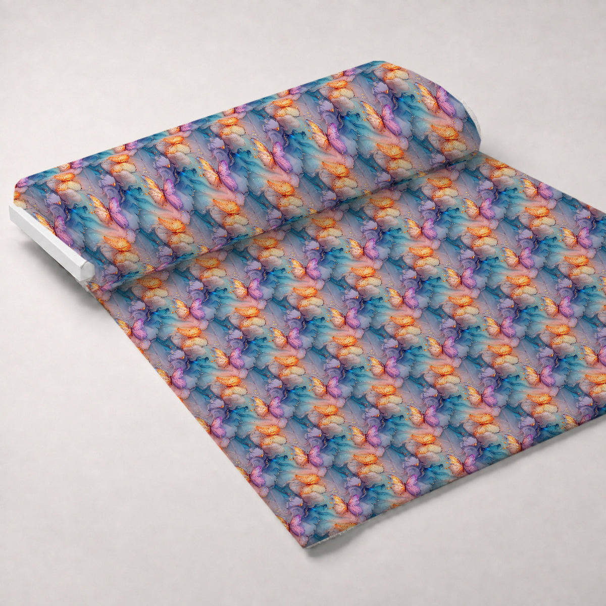 Gilded Wings Pattern 10 Minky Fabric — plush minky unrolled bolt preview (mv-minky-v1:bolt)