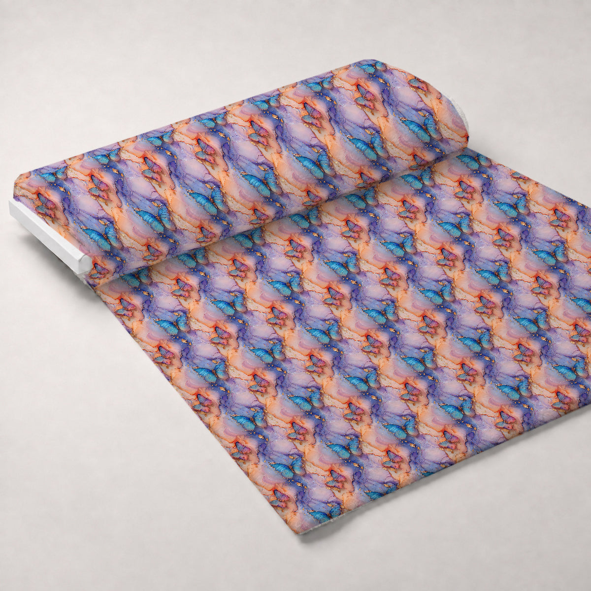 Gilded Wings Pattern 8 Minky Fabric — plush minky unrolled bolt preview (mv-minky-v1:bolt)