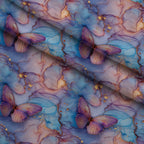 Gilded Wings Pattern 9 Minky Fabric — plush minky folded close-up preview (mv-minky-v1:lying)