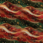 Gilded Winter Lights Pattern 2 Minky Fabric — plush minky folded close-up preview (mv-minky-v1:lying)