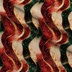 Gilded Winter Lights Pattern 3 Minky Fabric — plush minky folded close-up preview (mv-minky-v1:lying)