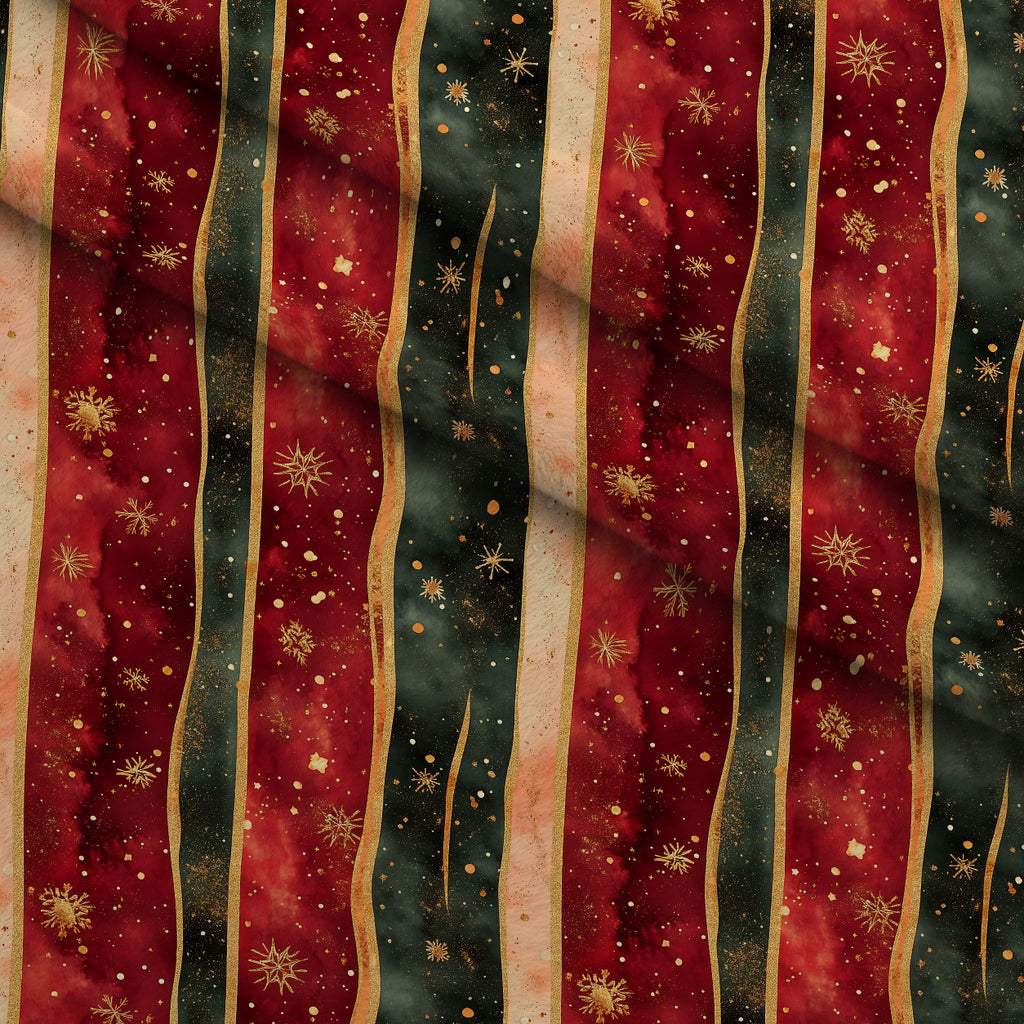 Gilded Winter Lights Pattern 4 Minky Fabric — plush minky folded close-up preview (mv-minky-v1:lying)