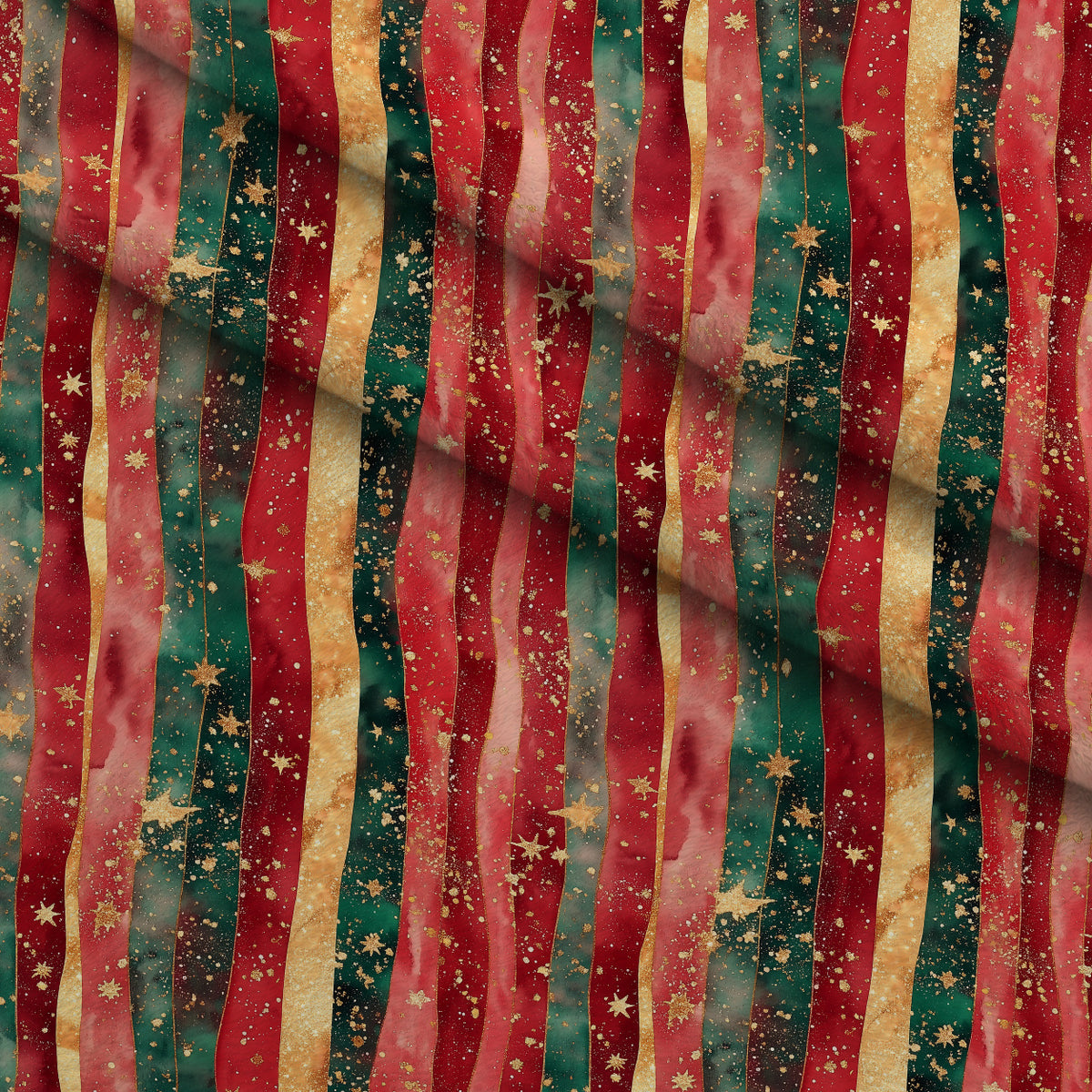 Gilded Winter Lights Pattern 9 Minky Fabric — plush minky folded close-up preview (mv-minky-v1:lying)