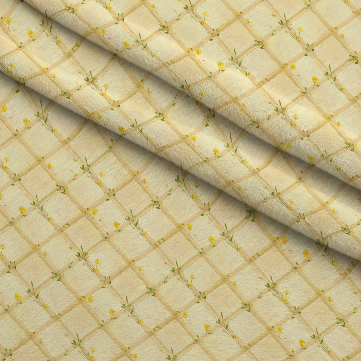 Golden Meadow Whispers Pattern 10 Minky Fabric — plush minky folded close-up preview (mv-minky-v1:lying)