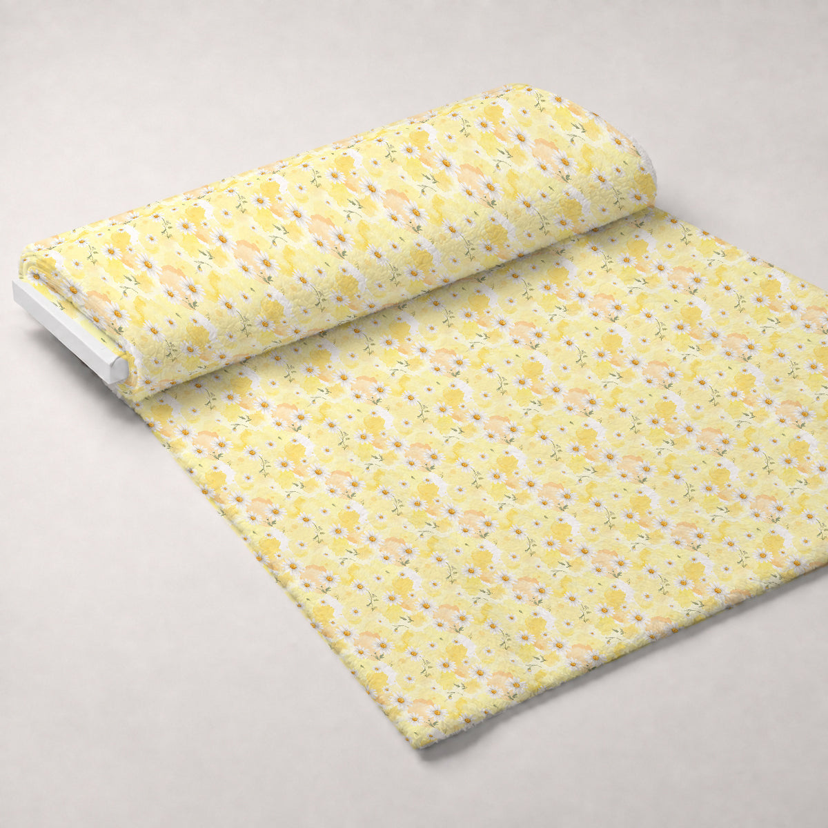Golden Meadow Whispers Pattern 13 Minky Fabric — plush minky unrolled bolt preview (mv-minky-v1:bolt)