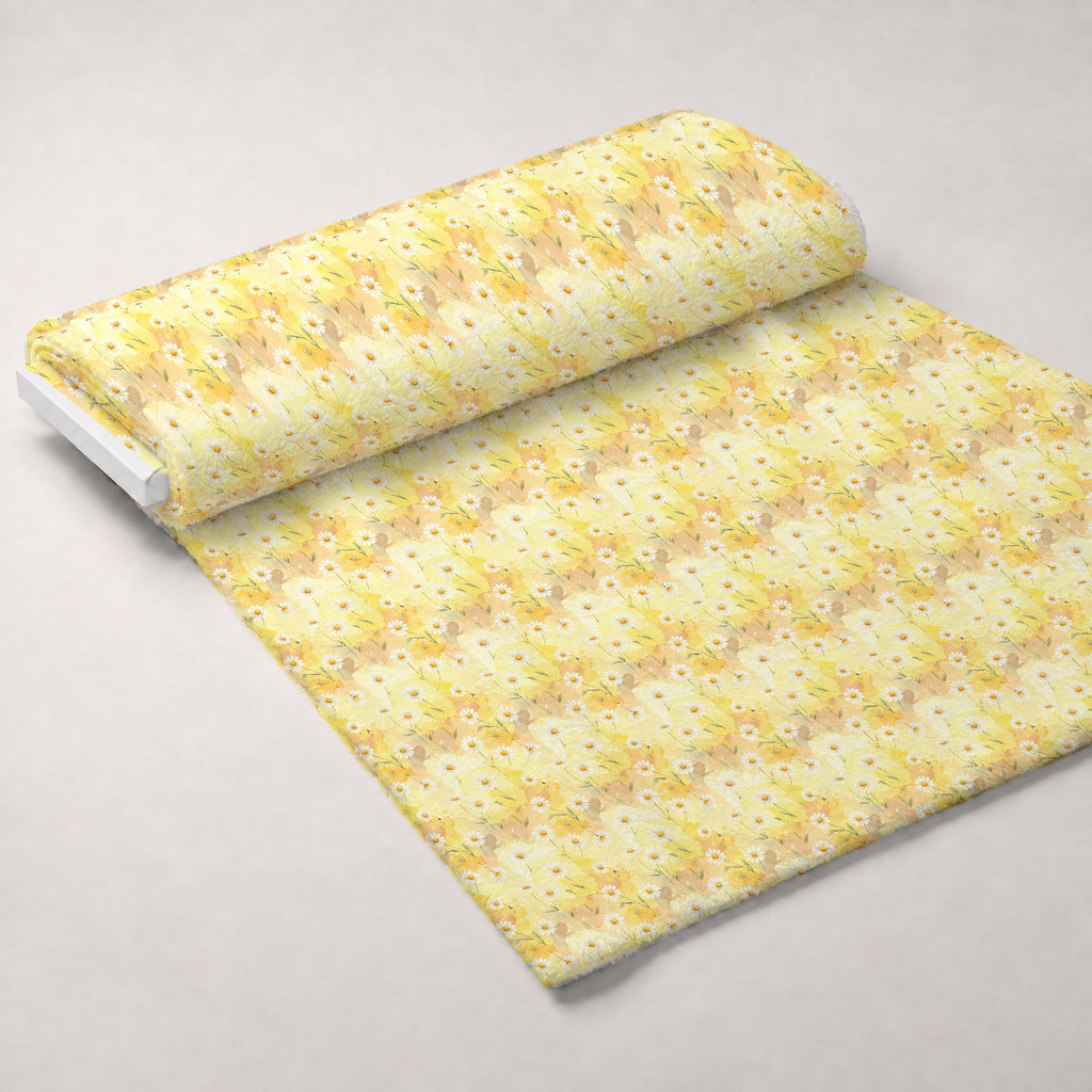 Golden Meadow Whispers Pattern 14 Minky Fabric — plush minky unrolled bolt preview (mv-minky-v1:bolt)