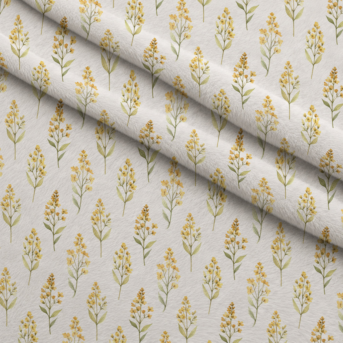 Golden Meadow Whispers Pattern 20 Minky Fabric — plush minky folded close-up preview (mv-minky-v1:lying)