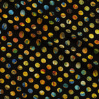 Golden Paisley Garden Pattern 15 Minky Fabric — plush minky folded close-up preview (mv-minky-v1:lying)