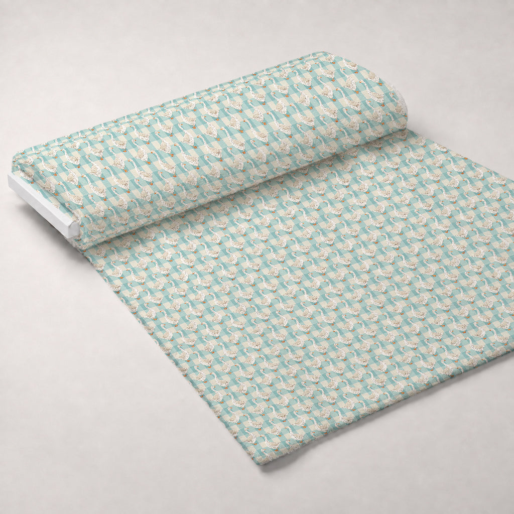 Gosling Plaid Pattern 14 Minky Fabric — plush minky unrolled bolt preview (mv-minky-v1:bolt)