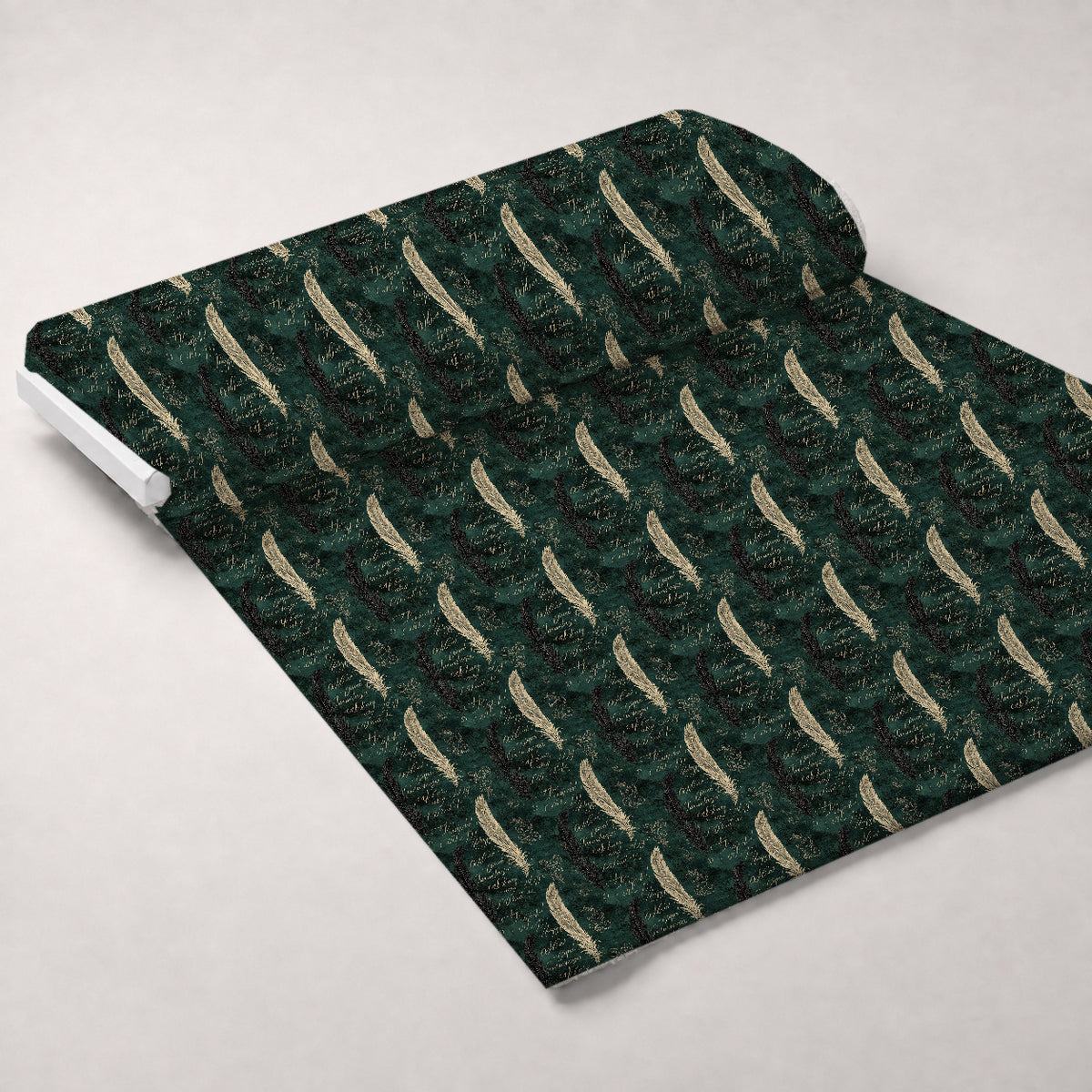 Gothic Fairytale Pattern 11 Minky Fabric — plush minky unrolled bolt preview (mv-minky-v1:bolt)