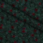 Gothic Fairytale Pattern 26 Minky Fabric — plush minky folded close-up preview (mv-minky-v1:lying)