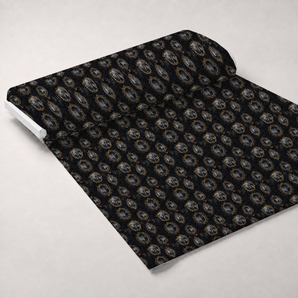 Gothic Fairytale Pattern 30 Minky Fabric — plush minky unrolled bolt preview (mv-minky-v1:bolt)
