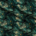 Gothic Fairytale Pattern 33 Minky Fabric — plush minky folded close-up preview (mv-minky-v1:lying)