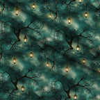 Gothic Fairytale Pattern 34 Minky Fabric — plush minky folded close-up preview (mv-minky-v1:lying)