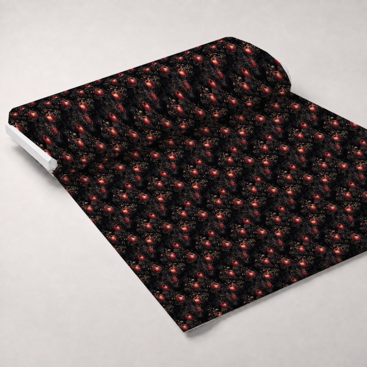 Gothic Fairytale Pattern 39 Minky Fabric — plush minky unrolled bolt preview (mv-minky-v1:bolt)