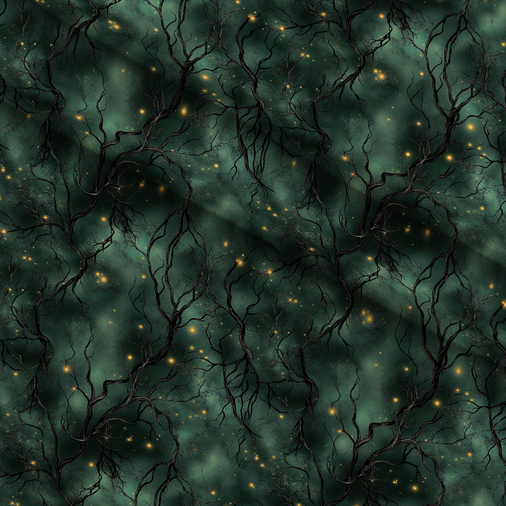 Gothic Fairytale Pattern 41 Minky Fabric — plush minky folded close-up preview (mv-minky-v1:lying)