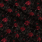 Gothic Fairytale Pattern 48 Minky Fabric — plush minky folded close-up preview (mv-minky-v1:lying)