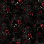 Gothic Fairytale Pattern 50 Minky Fabric — plush minky folded close-up preview (mv-minky-v1:lying)