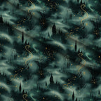 Gothic Fairytale Pattern 52 Minky Fabric — plush minky folded close-up preview (mv-minky-v1:lying)