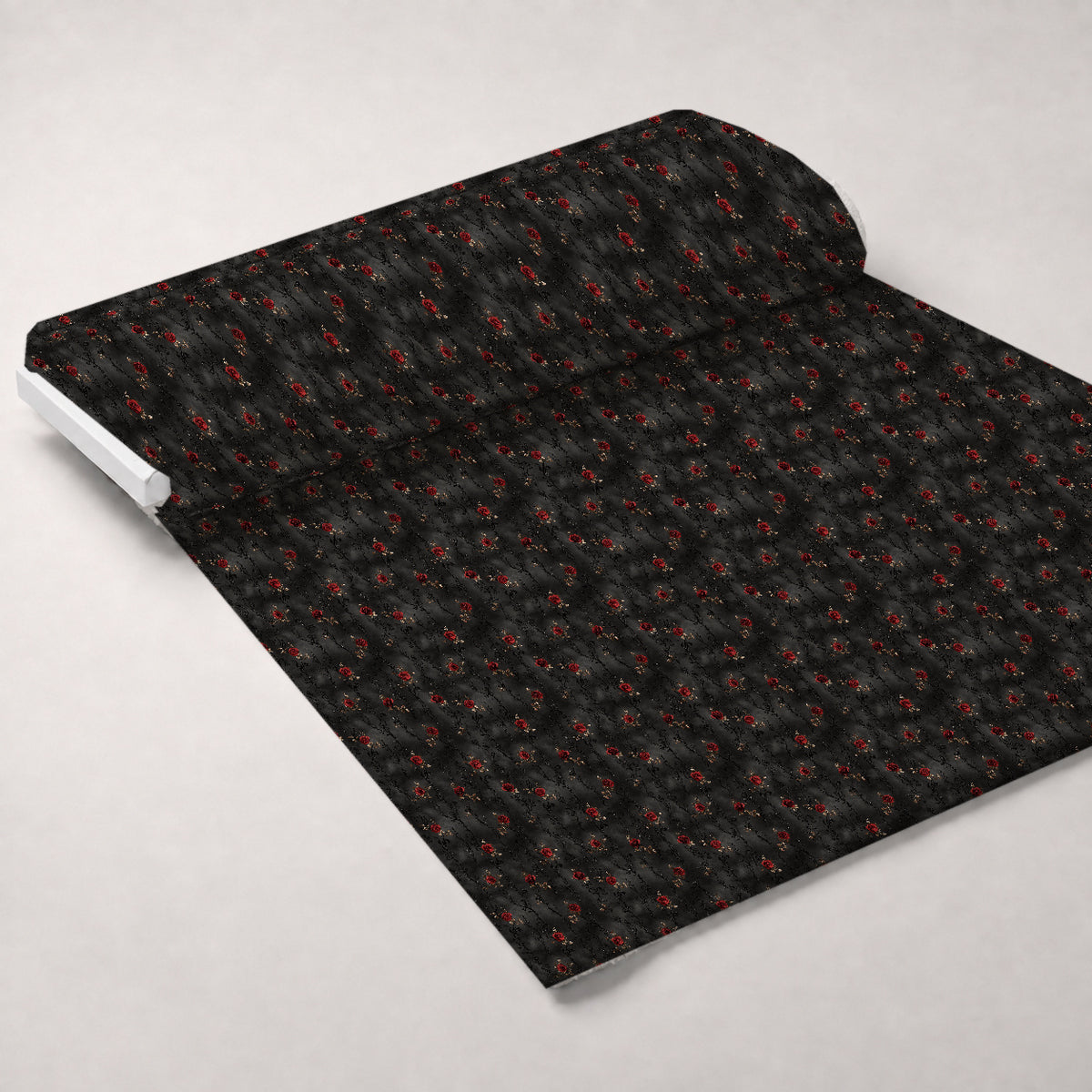 Gothic Fairytale Pattern 56 Minky Fabric — plush minky unrolled bolt preview (mv-minky-v1:bolt)