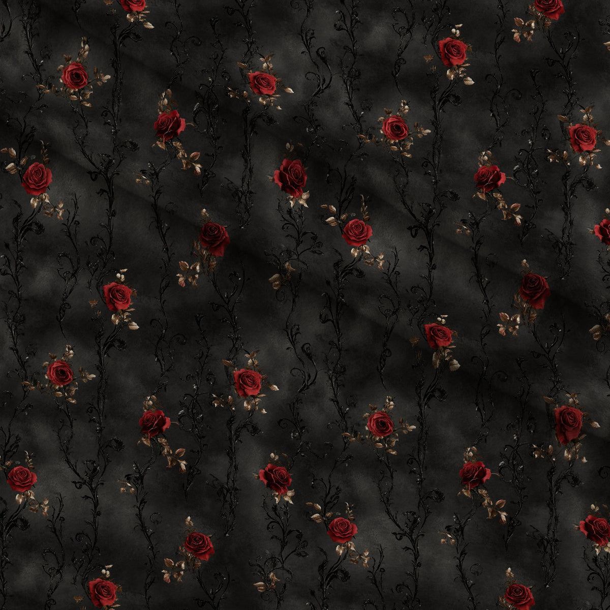 Gothic Fairytale Pattern 56 Minky Fabric — plush minky folded close-up preview (mv-minky-v1:lying)