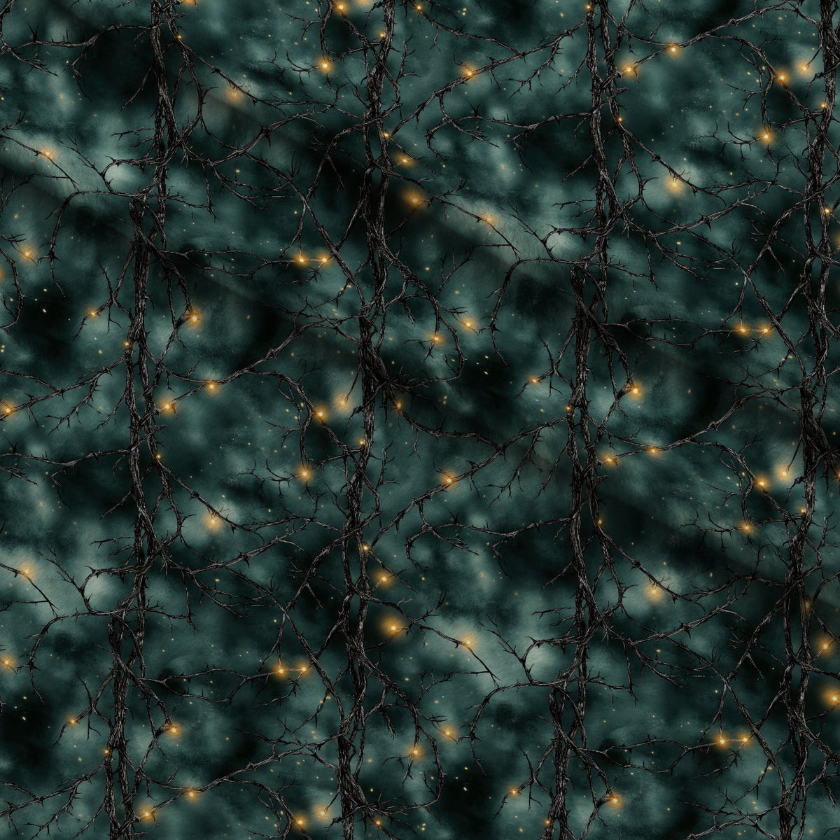 Gothic Fairytale Pattern 66 Minky Fabric — plush minky folded close-up preview (mv-minky-v1:lying)