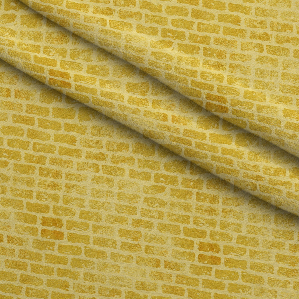 Grunge Brick Wall Pattern 11 Minky Fabric — plush minky folded close-up preview (mv-minky-v1:lying)