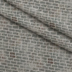 Grunge Brick Wall Pattern 2 Minky Fabric — plush minky folded close-up preview (mv-minky-v1:lying)