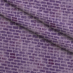Grunge Brick Wall Pattern 20 Minky Fabric — plush minky folded close-up preview (mv-minky-v1:lying)