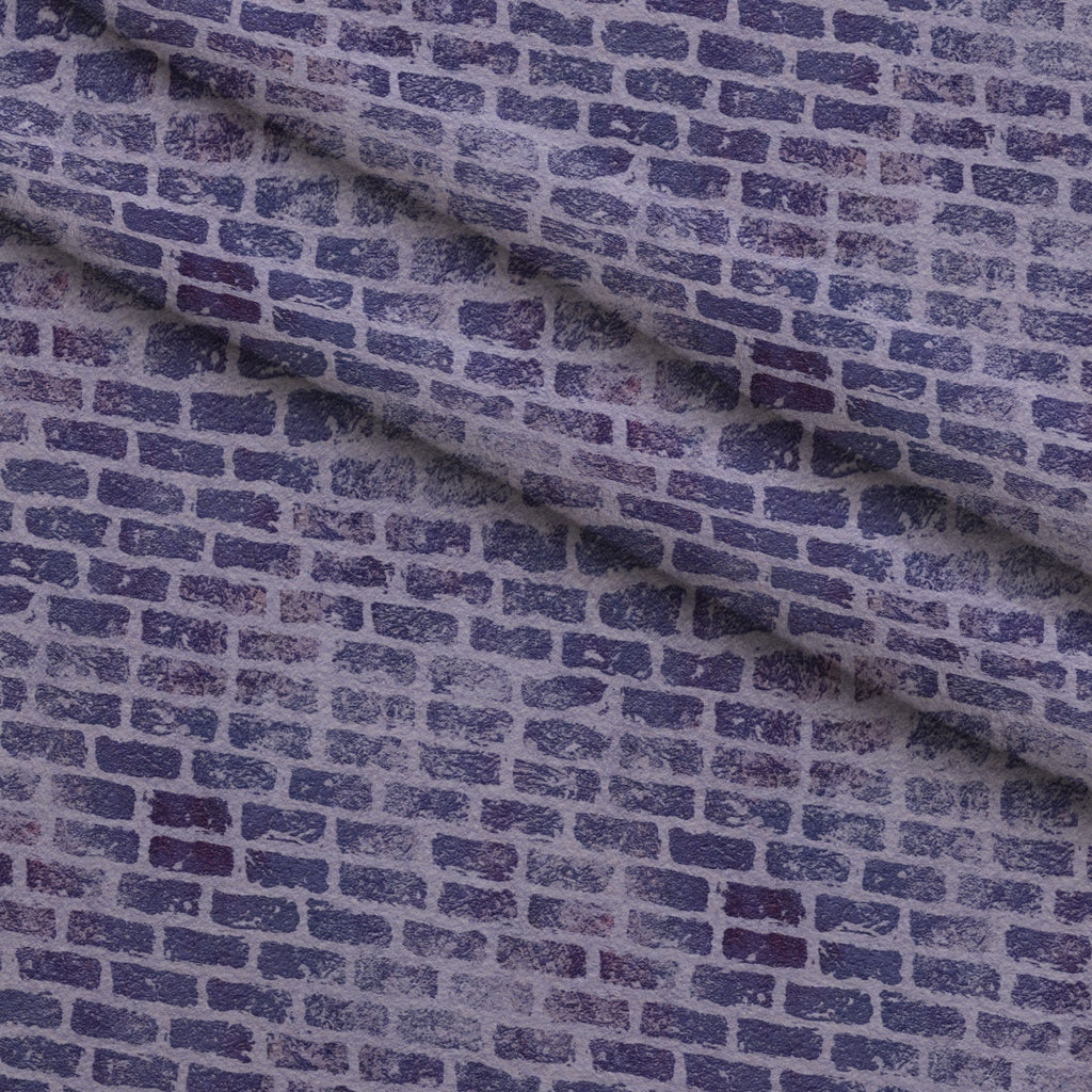 Grunge Brick Wall Pattern 22 Minky Fabric — plush minky folded close-up preview (mv-minky-v1:lying)