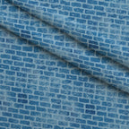 Grunge Brick Wall Pattern 25 Minky Fabric — plush minky folded close-up preview (mv-minky-v1:lying)