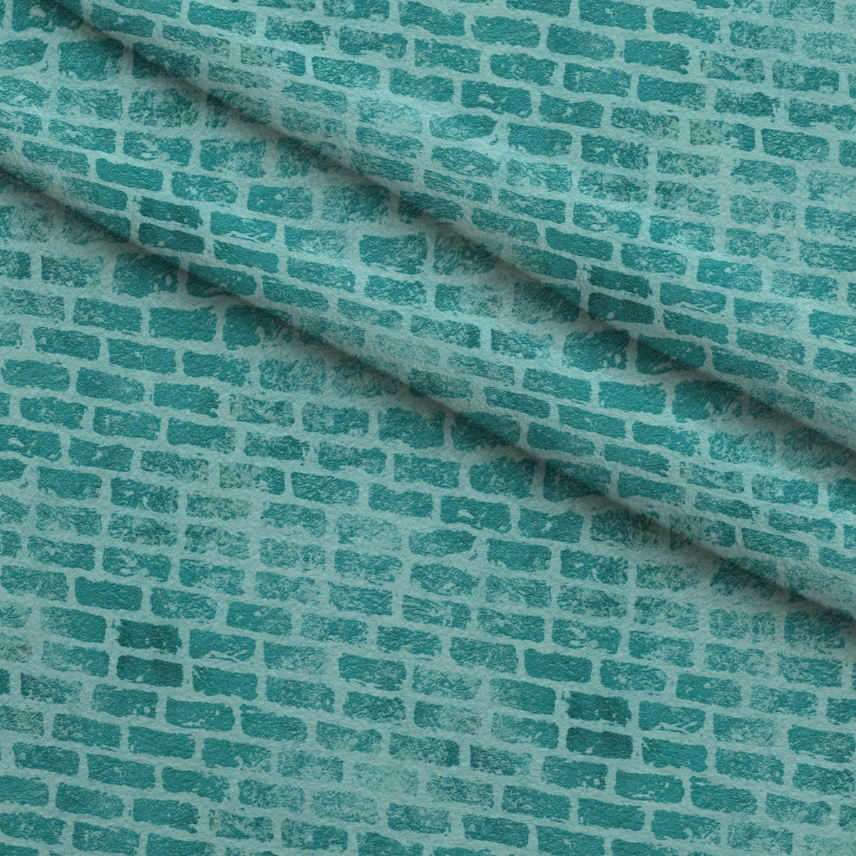 Grunge Brick Wall Pattern 26 Minky Fabric — plush minky folded close-up preview (mv-minky-v1:lying)