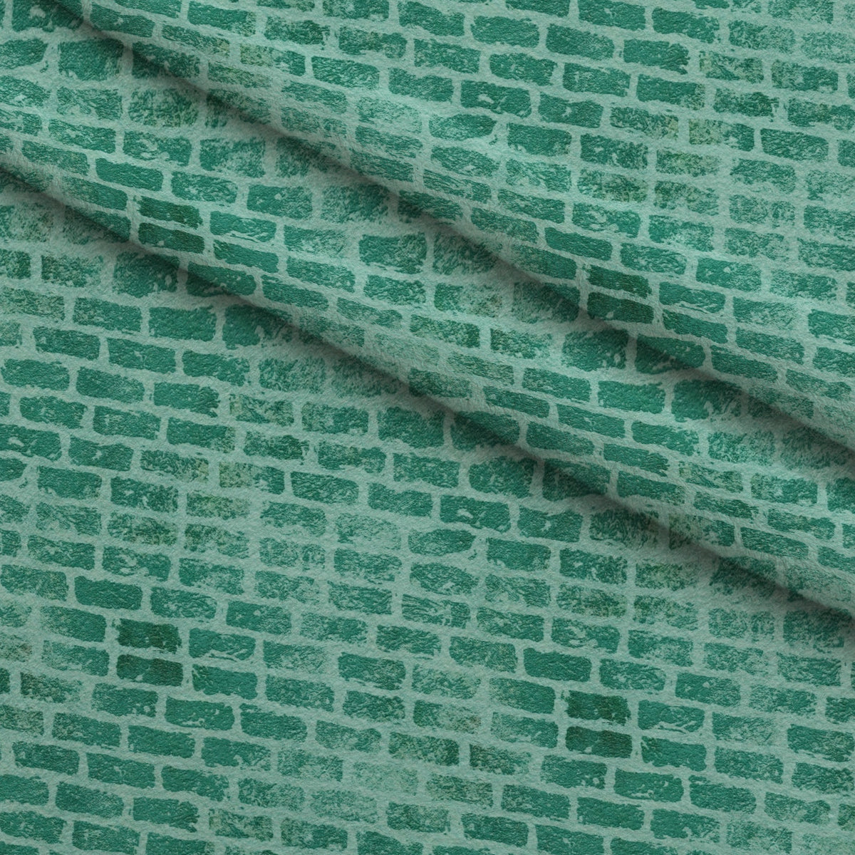 Grunge Brick Wall Pattern 27 Minky Fabric — plush minky folded close-up preview (mv-minky-v1:lying)
