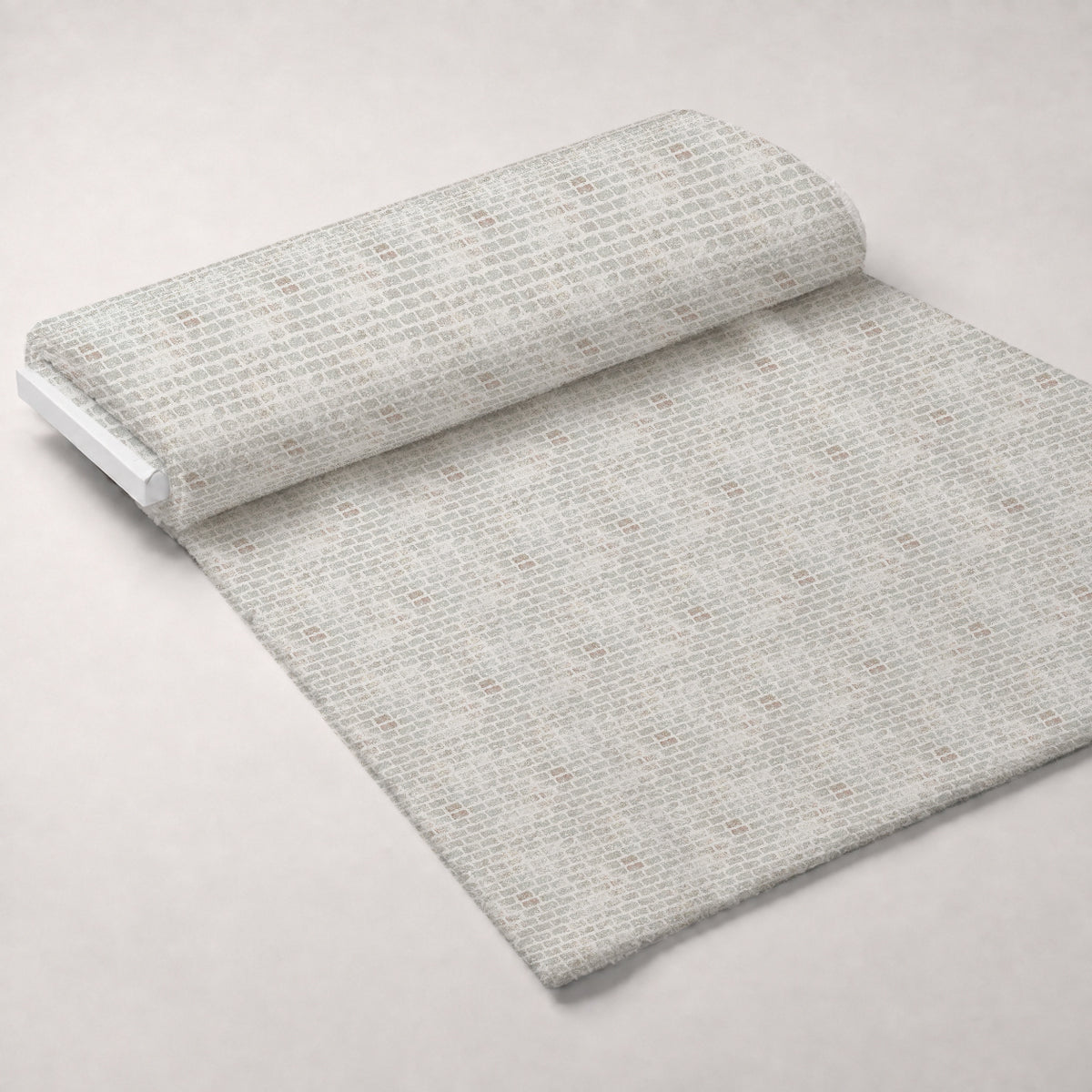 Grunge Brick Wall Pattern 3 Minky Fabric — plush minky unrolled bolt preview (mv-minky-v1:bolt)