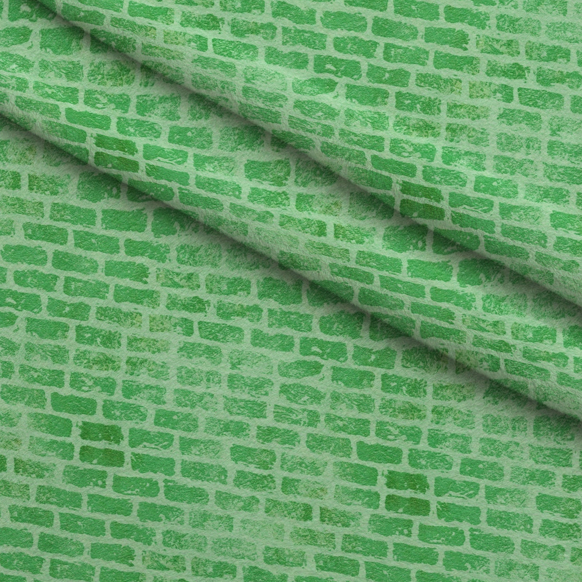 Grunge Brick Wall Pattern 31 Minky Fabric — plush minky folded close-up preview (mv-minky-v1:lying)