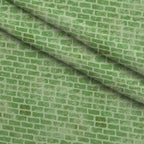 Grunge Brick Wall Pattern 32 Minky Fabric — plush minky folded close-up preview (mv-minky-v1:lying)