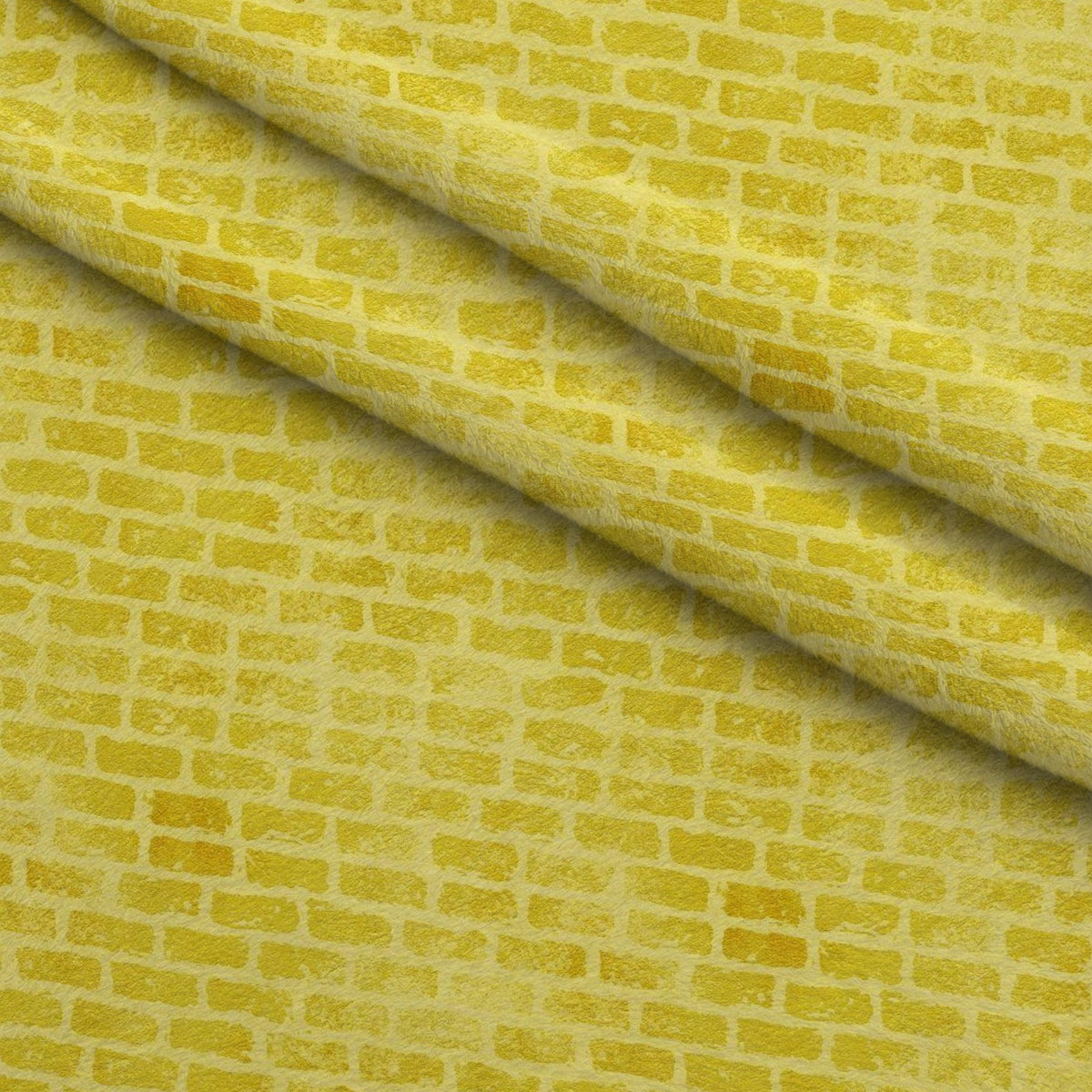 Grunge Brick Wall Pattern 36 Minky Fabric — plush minky folded close-up preview (mv-minky-v1:lying)