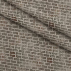 Grunge Brick Wall Pattern 4 Minky Fabric — plush minky folded close-up preview (mv-minky-v1:lying)