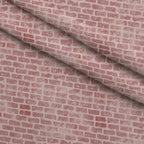 Grunge Brick Wall Pattern 6 Minky Fabric — plush minky folded close-up preview (mv-minky-v1:lying)