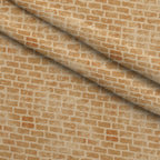 Grunge Brick Wall Pattern 8 Minky Fabric — plush minky folded close-up preview (mv-minky-v1:lying)