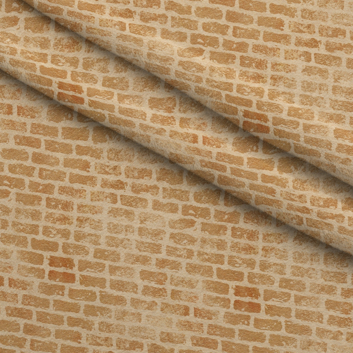 Grunge Brick Wall Pattern 8 Minky Fabric — plush minky folded close-up preview (mv-minky-v1:lying)