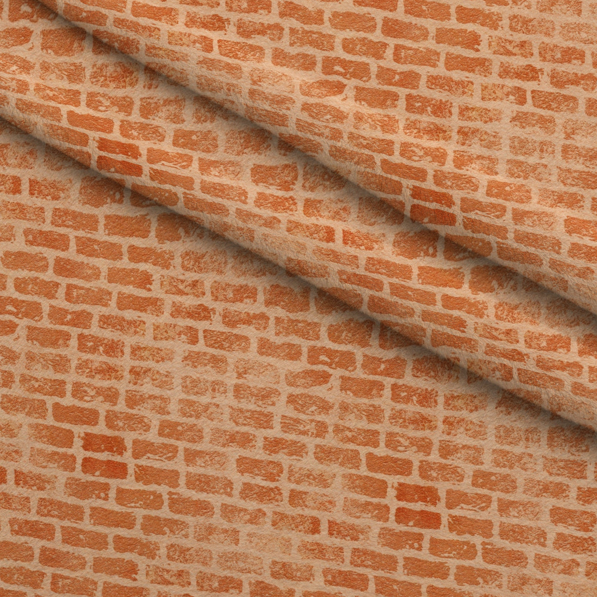 Grunge Brick Wall Pattern 9 Minky Fabric — plush minky folded close-up preview (mv-minky-v1:lying)