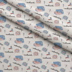 Hand and Machine Embroidery Pattern 1 Minky Fabric — plush minky folded close-up preview (mv-minky-v1:lying)