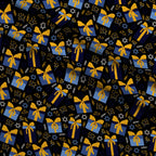 Hanukkah Gifts Pattern 16 Minky Fabric — plush minky folded close-up preview (mv-minky-v1:lying)