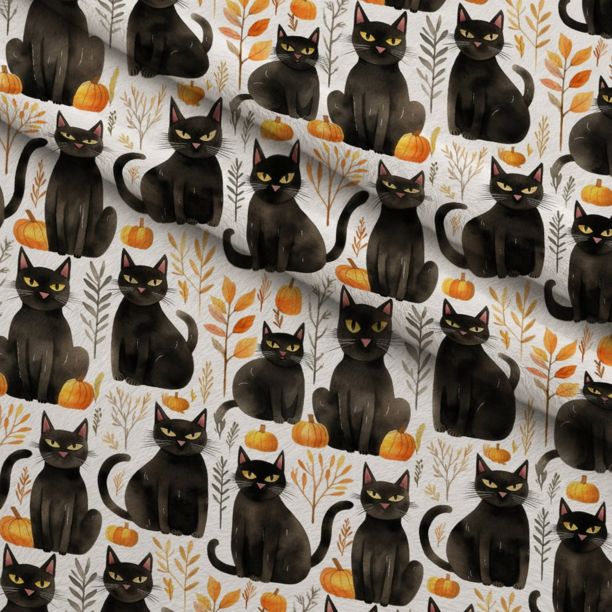 Harvest Maze Pattern 12 Minky Fabric — plush minky folded close-up preview (mv-minky-v1:lying)
