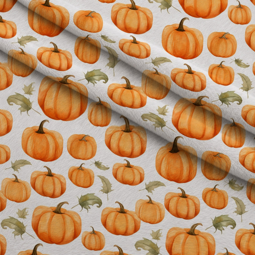 Harvest Maze Pattern 2 Minky Fabric — plush minky folded close-up preview (mv-minky-v1:lying)