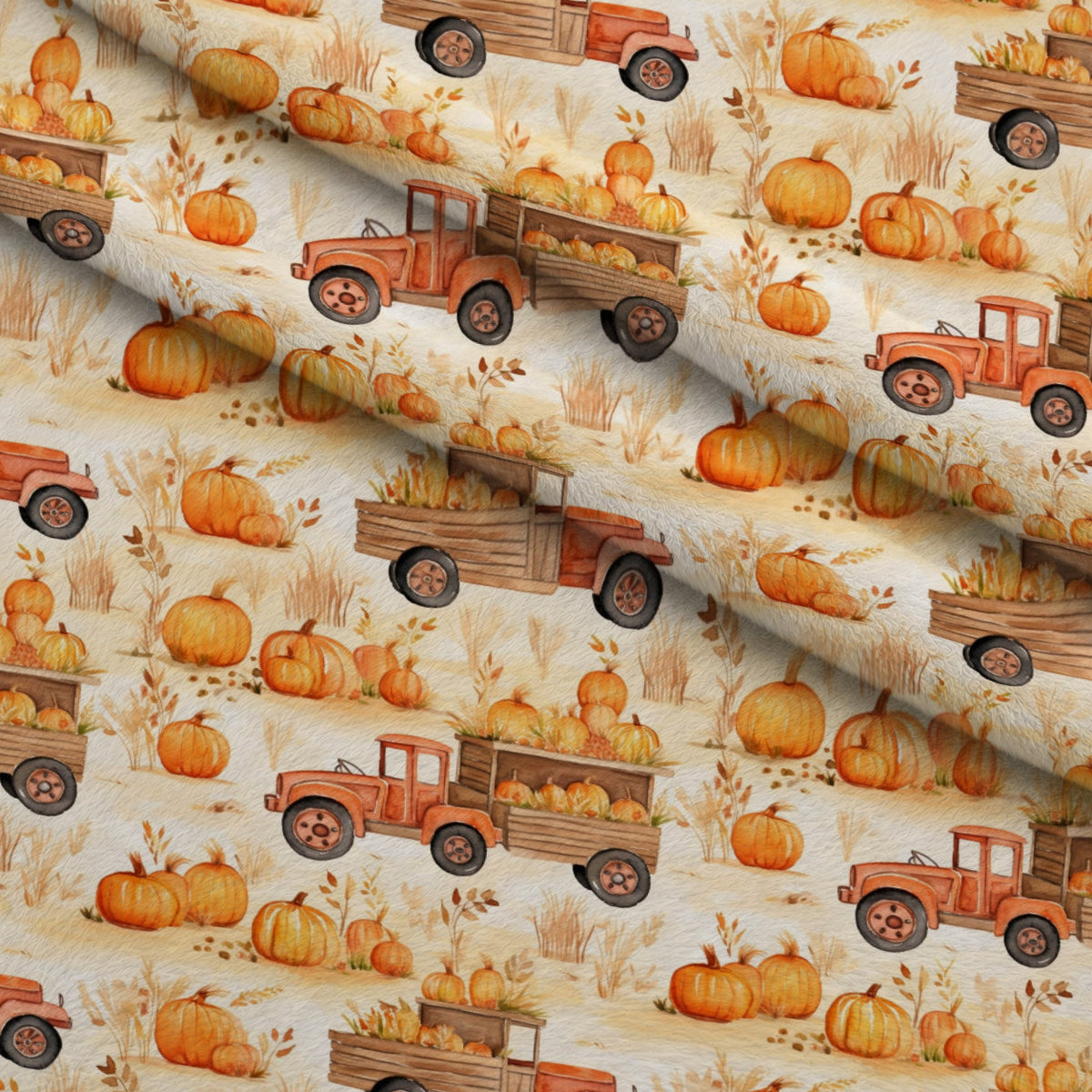 Harvest Maze Pattern 7 Minky Fabric — plush minky folded close-up preview (mv-minky-v1:lying)